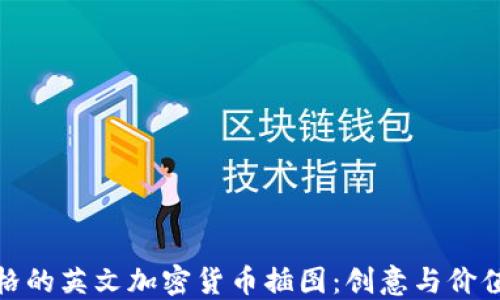 
卡通风格的英文加密货币插图：创意与价值的结合
