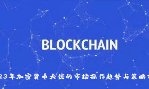 2023年加密货币大佬的市场操作趋势与策略分析